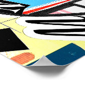 ブルーキュービズムの少年 ポスター (角)