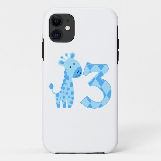 ブルーキリン3回目の誕生日 Case-Mate iPhoneケース (裏面)