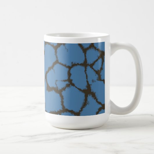 ブルーキリン ファーパターン コーヒーマグカップ (右)