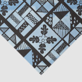 ブルーキルターパッチワーク 薄葉紙 (詳細)