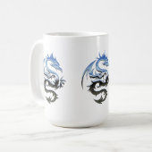 ブルーキングドラゴン コーヒーマグカップ (正面左)