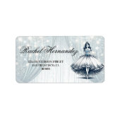 ブルーキンセアニラガール ラベル (正面)