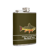 ブルーキーの釣りをする – ブルックマスの漁師 フラスク (右)