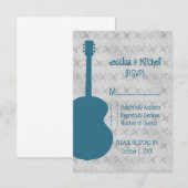 ブルーギタグランジー応答カード 出欠カード (正面/裏面)