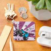 ブルーギターキーチェーン キーホルダー