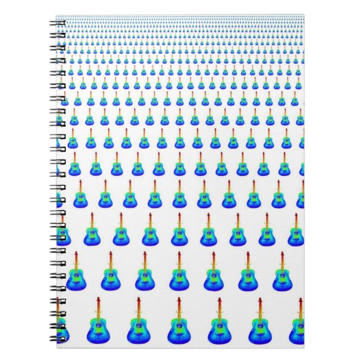 ブルーギターズスパイラルノートブック ノートブック (正面)