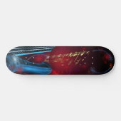 ブルーギター スケートボード (横)