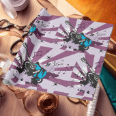 ブルーギター ラッピングペーパー