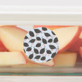 ブルーギニア鳥パターン ラベル (貼付)