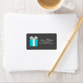 ブルーギフトボックスブライダル ラベル (インサイチュ)