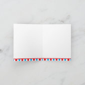 ブルーギムナストサンキューノートカード サンキューカード (内部)