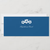 ブルーギリシャ搭乗券の日付を保存 セーブザデート (裏面)