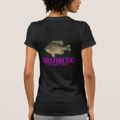 ブルーギルの女の子 Tシャツ (裏面)