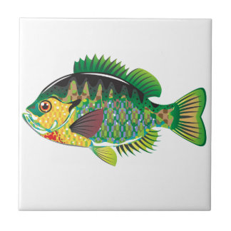 ブルーギルのPanfishのベクトル タイル
