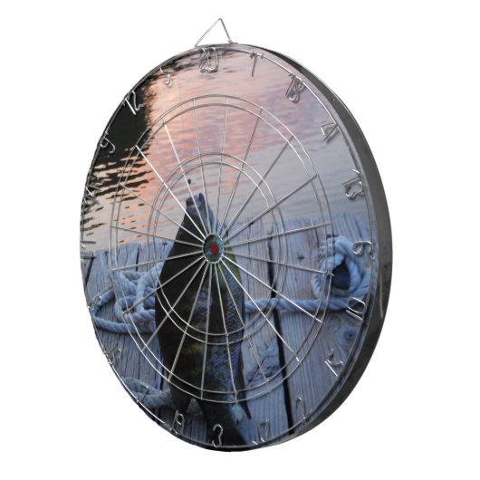 ブルーギルアットサンセットレイクの矢印 ダーツボード (正面右)