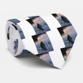 ブルーギルアットサンセットレイクの矢印 ネクタイ (ロール)