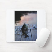 ブルーギルアットサンセットレイクの矢印 マウスパッド (マウス)