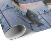 ブルーギルアットサンセットレイクの矢印 ラッピングペーパー (ロールコーナー)