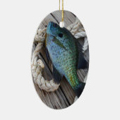 ブルーギルオン波止場 セラミックオーナメント (右)