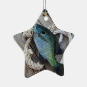 ブルーギルオン波止場 セラミックオーナメント (右)