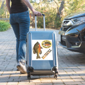 ブルーギルブレム魚釣りアングラーズ シール (スーツケースインサイチュ)