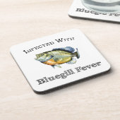 ブルーギル熱に感染する コースター (左側)