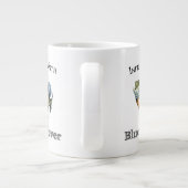 ブルーギル熱に感染する ジャンボコーヒーマグカップ (裏面)