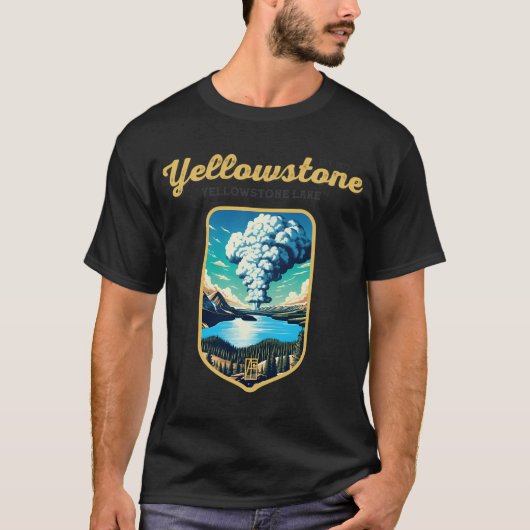 ブルーギル・トランスの旗 (裏返し) Tシャツ (正面)
