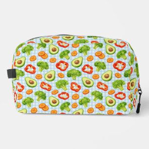 ブルーギンガムの野菜パターン ドップキット
