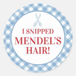 ブルーギンガムアップシャーリン「彼の髪を切り取る！」 シール