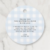 ブルーギンガムサンキューバイルオープスラウンドラベル フェイバータグ (裏面)