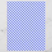 ブルーギンガムスクラップブック紙 (正面)