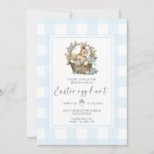 ブルーギンガムバニーイースターエッグ狩り 招待状 (正面)