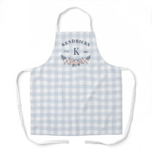 ブルーギンガムピンクフローラファミリーモノグラム