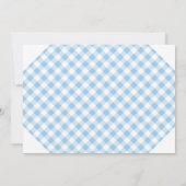 ブルーギンガムブックスベビーIII 招待状 (裏面)