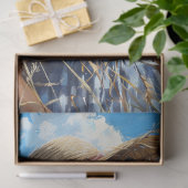 ブルーギンガムプレーリーガールカントリーデクーペ 薄葉紙 (ギフト)