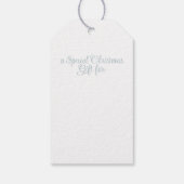 ブルーギンガムボウリースギフトラベル ギフトタグ (裏面)