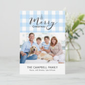 ブルーギンガムメリークリスマスカード シーズンカード (スタンド正面)