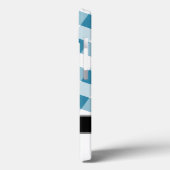 ブルーギンガムモノグラムケースメイトiPad 2/3/4 Case-Mate iPhoneケース (裏面 / 左)