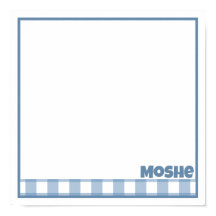 ブルーギンガムランチョンマット