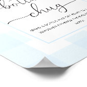 ブルーギンガムロッキングホースボトルチャグゲーム ポスター (角)