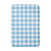 ブルーギンガム バスマット (正面縦)