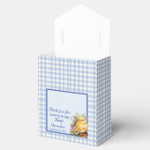 ブルーギンガ市松模様にム誕生日パーティー フェイバーボックス (オープン)