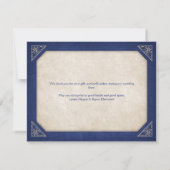 ブルーギークブックライブラリ文結婚書誌 サンキューカード (裏面)