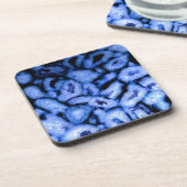 ブルークォーツ瑪瑙ジオデス コースター (左側)