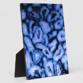 ブルークォーツ瑪瑙ジオデス フォトプラーク (側面)