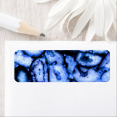 ブルークォーツ瑪瑙ジオデス ラベル (インサイチュ)