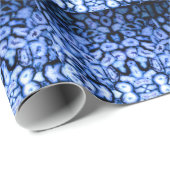 ブルークォーツ花崗岩の石の大理石アゲテジオデス ラッピングペーパー (ロールコーナー)