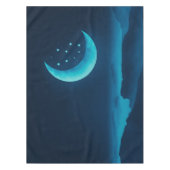 ブルークオータームーンと山 | テーブルクロス (正面)