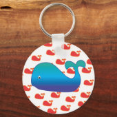 ブルークジラ キーホルダー (正面)